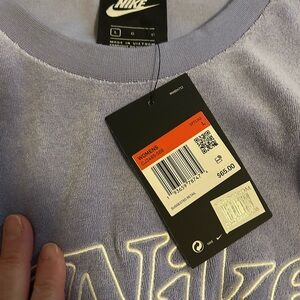 Nike Women's Short and sweatshirt SET - Soft Lavender